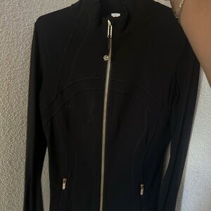Lululemon Athletica Black Blazer with Standing Collar